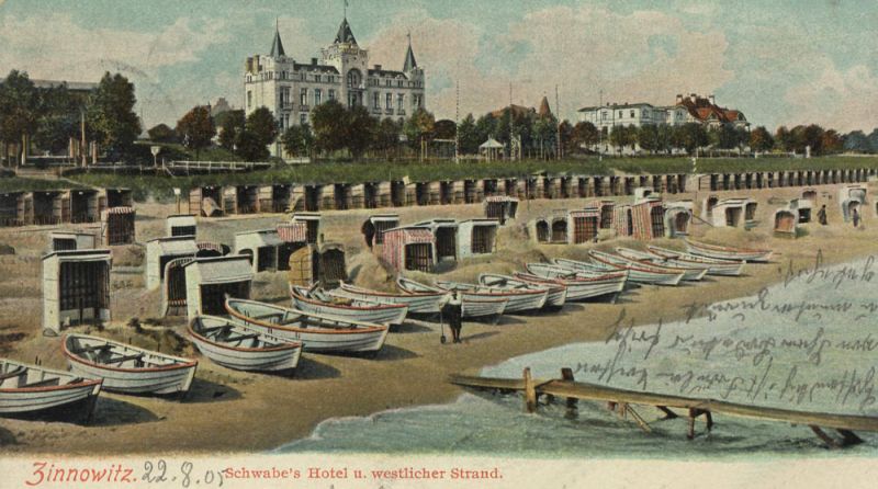 Ostseebad Zinnowitz, Strand und Promenade