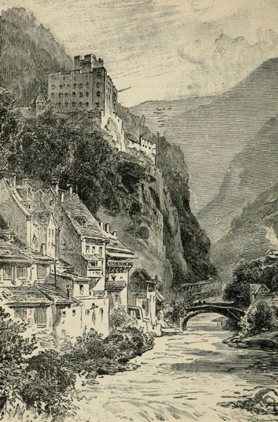 Landeck von der Innbrücke