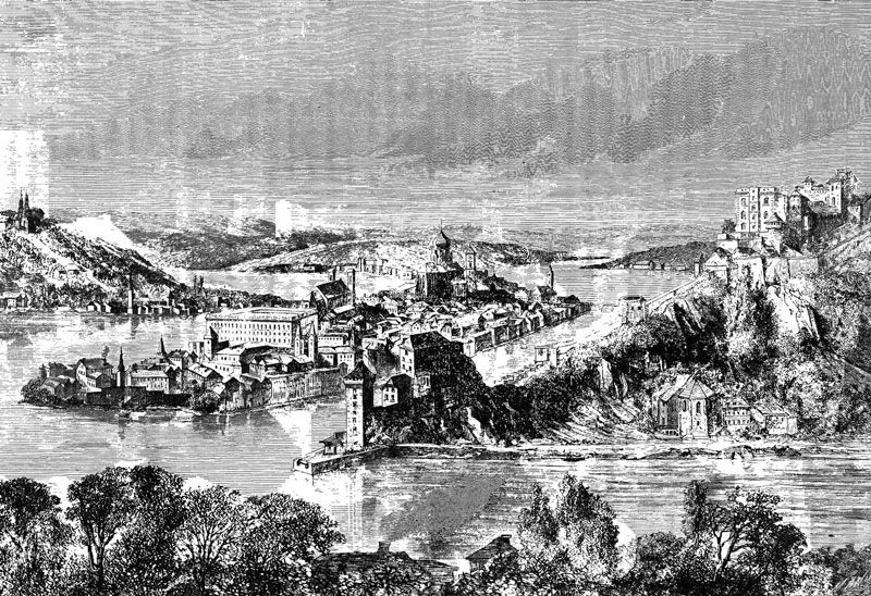  Die 3 Flüsse-Stadt Passau