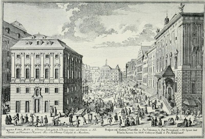 Der hohe Markt.