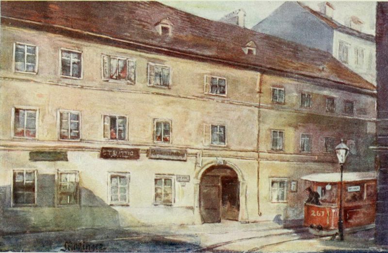 Haus in Wien, IV., Lambrechtsgasse 8A