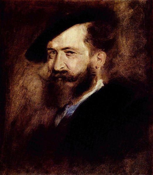 Wilhelm Busch von Franz von Lehnbach um 1865