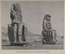 008 Die Memnonssäulen in der thebanischen Ebene