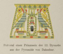 010 Pektoral einer Prinzessin der 12. Dynastie aus der Pyramide von Dahschur