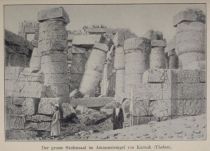 012 Der große Säulensaal im Ammonstempel von Karnak (Theben)