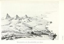 Tafel 12 Rekonstruktion des Pyramidenfeldes von Abusir