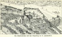 Altwiener-Bilderbuch 015 Die Schottenkirche und ihre Umgebung im 16. Jahrhundert