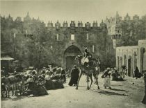 Tafel 16. Jerusalem. Bâb el Amûd (Damaskustor). Aufnahme von Larsson