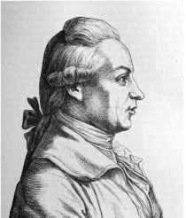 Archenholz, Johann Wilhelm von (1741-1812) Offizier, Schriftsteller und Herausgeber, Weltbürger und Freigeist