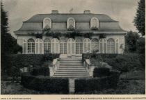 000 Remscheid-Ehringhausen - Jagdschlösschen W. A. Hasenclever – Gartenseite – Arch. F. W. Hoeffgen-Lennep