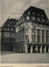Basel -  Café Singer – Arch. E. Eckenstein