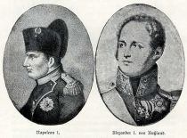 Napoleon 1769-1821 & Alexander I. 1777-1825.