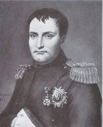 Bildnis Napoleons von Pagnest 1813.