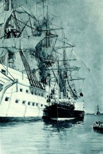 Ein Schiff aus dem Jahre 1885