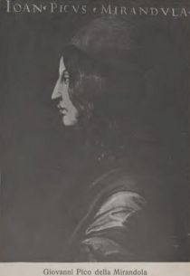 Picco della Mirandola (1463-1494), italienischer Humanist und Philosoph