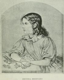 Bettine Brentano (1785-1859), deutsche Schriftstellerin