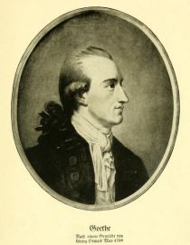 Goethe im Jahre 1799
