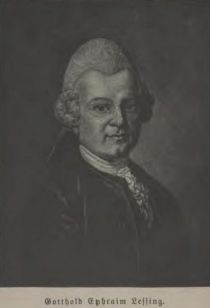 Gotthold Ephraim Lessing (1729-1781), wichtigster Dichter der deutschen Aufklärung