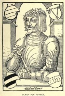 Ulrich von Hutten (1488-1523), deutscher Humanist