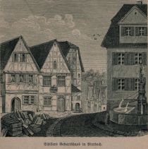 Schillers Geburtshaus in Marbach