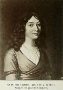 Charlotte Schiller, geb. von Lengefeld, Schillers Ehefrau