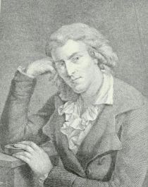 Friedrich Schiller (1759-1805), deutscher Dichter, Philosoph und Historiker, Bild aus dem Jahre 1794