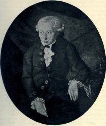 Immanuel Kant (1724-1804) deutscher Philosoph im Zeitalter der Aufklärung