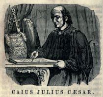 Gaius Julius Cäsar (100-44 v. Chr.), römischer Staatsmann und Feldherr