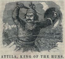 Attila der Hunnenkönig