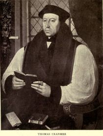 Thomas Cranmer (1489-1556), englischer Reformator