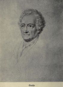 Johann Wolfgang von Goethe (1749-1832), deutscher Dichter