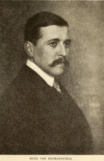 Hugo von Hofmannsthal (1874-1929), österreichischer Schriftsteller, Dramatiker und Lyriker