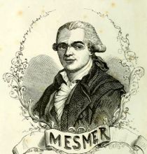 Dr.Friedrich Anton Mesmer (1734-1815) deutescher Arzt und Heiler, Gründer vom animalistischen Magnetismus