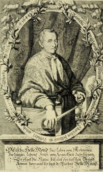 Johan Baptista van Helmont (1580-1644) flämischer Universalwissenschftler, Arzt, Naturforscher und Chemiker