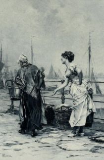 Frauen am Hafen