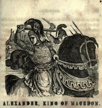 Alexander der Große, bzw Alexander III. von Makedonien (356-323 v.Chr.)