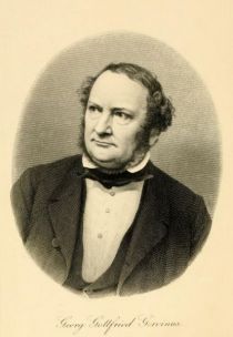 Gervinius Georg Gottfried (1805-1871), deutscher Historiker