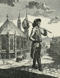 Jüdischer Hausierer zu Nürnberg  1790
