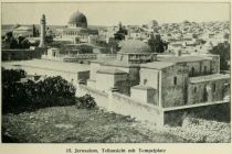 015 Jerusalem, Teilansicht mit Tempelplatz