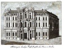 Breslau, Abbildung des ehemaligen Gräflichen Hazfeldischen Hauses in Breslau