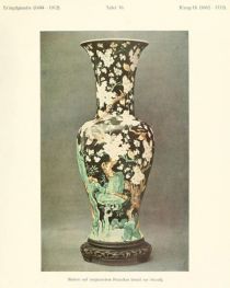 Vase aus der Zeit des Kaisers Kang-Hi (1662-1722).