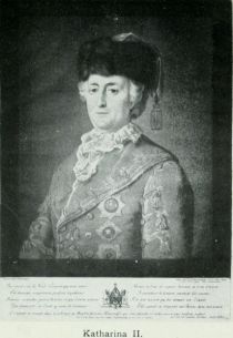 Katharina II, die Große (1729-1796), Zarin des russischen Reiches