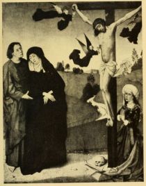018. Köln - Wallraf-Richartz-Museum - Meister des Marienlebens (um 1460-1490) - Kruzifixus (Ausschnitt). 