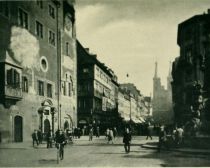005. Würzburg: Die Domstraße mit Rathaus und Dom