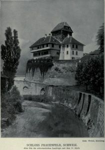 017 Schloss Frauenfeld, Schweiz. Aller Sitz der schweizerischen Landvögte seit dem 11. Jahrh. 