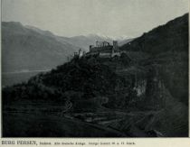 023 Burg Persen, Südtirol. Alte deutsche Anlage. Jetzige Gestalt 16. und 17. Jahrhundert.