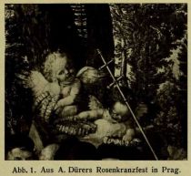 Abb. 001. Aus A. Dürers Rosenkranzfest in Prag