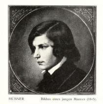 057 Hübner, Bildnis eines jungen Mannes (1845)