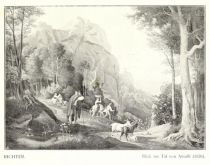 063 Richter, Blick ins Tal von Amalfi (1826)