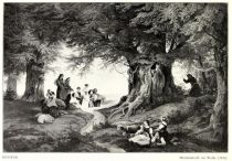 065 Richter, Abendandacht am Walde (1842)